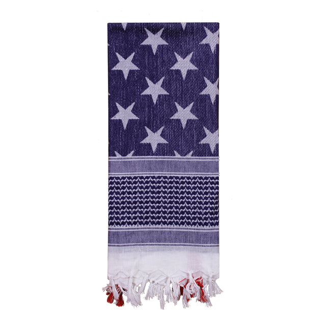 Stars and Stripes Patriot Tactical Keffiyeh Shemagh Scarf
