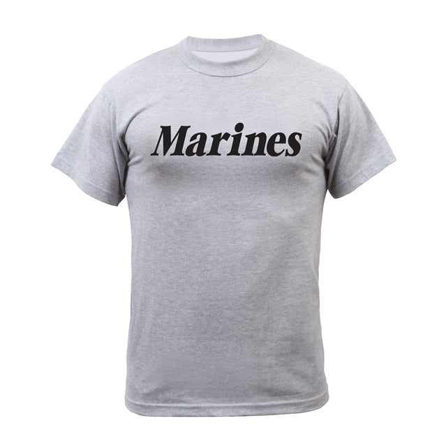 U.S. Marines Gray PT T-Shirt
