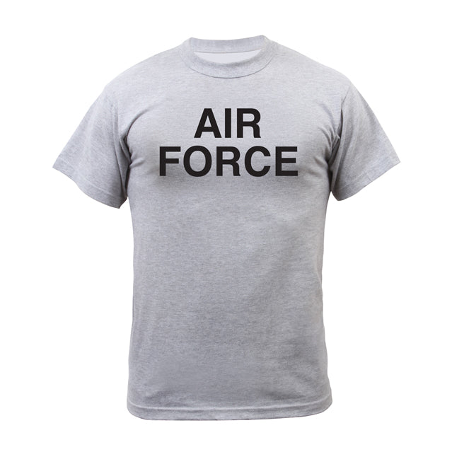 old air force pt gear U.S. Air Force Gray PT T-Shirt