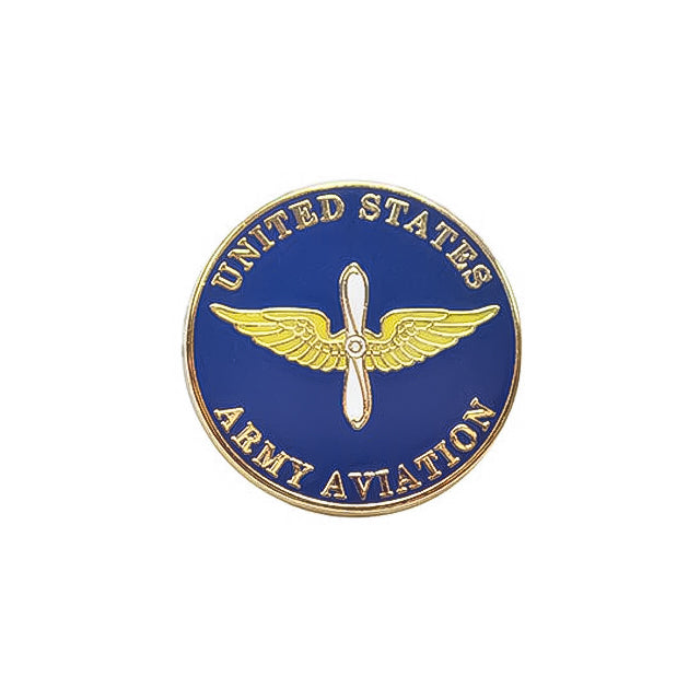 United States Army Aviation Center of Excellence Enamel Lapel Pin