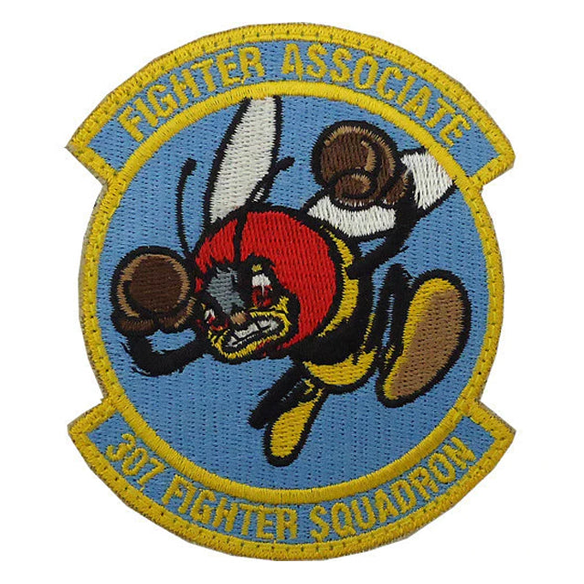 U.S. Air Force 307th Fighter Squadron Fighter Associate Patch, Color