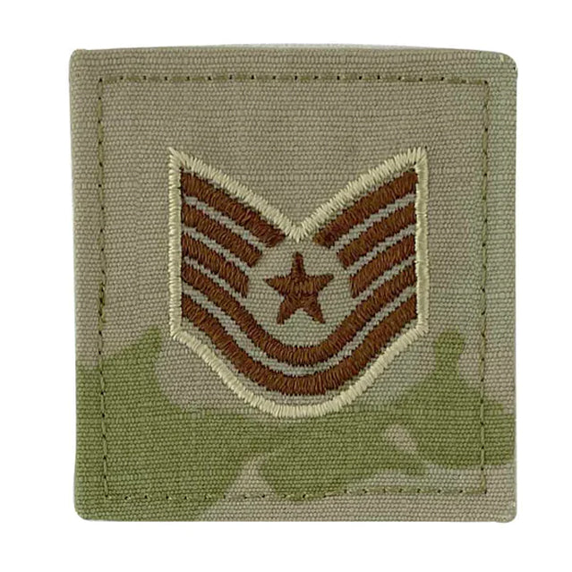 U.S. Air Force Technical Sergeant (TSgt), E-6 Rank, 3-Tone OCP - Velcro, Sew-On & Gore-Tex
