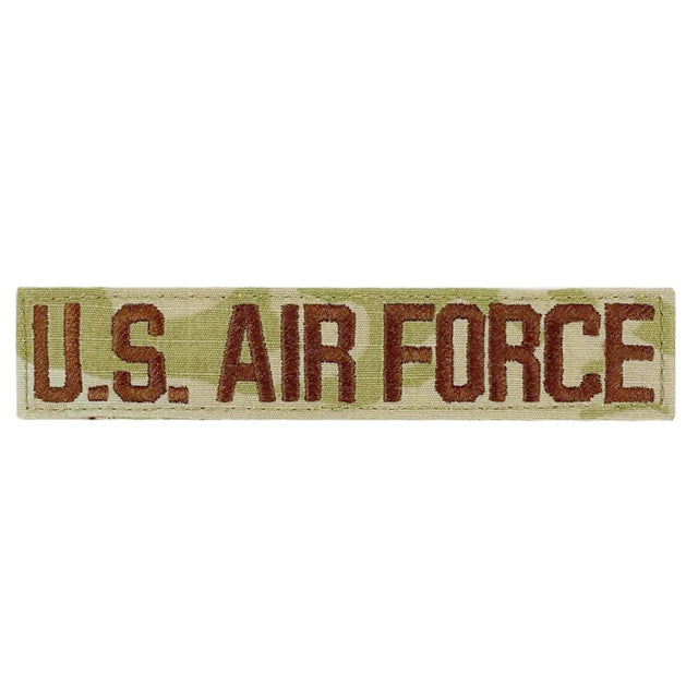 New Custom U.S. Army & Air Force OCP Name Tape, 3-Tone
