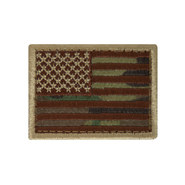 U.S. Flag Mini Patch Forward, Scorpion OCP