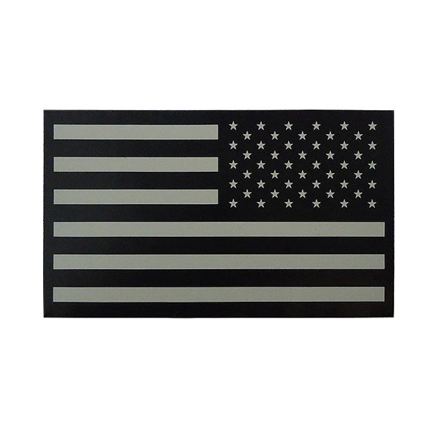 U.S. Military Infrared (IR) Regulation Flag Patch, Reversed