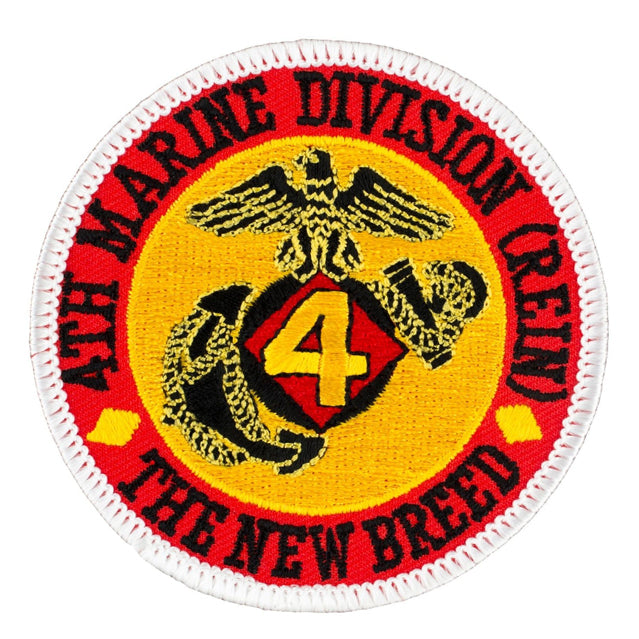 4th Marine Division The New Breed Patch