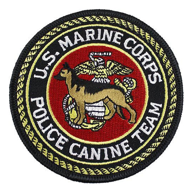 U.S. Marine Corps Police Canine Team