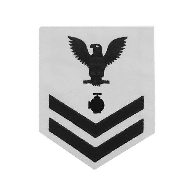 Ps Rate Patch U.S. Navy Utilitiesman (UT) Rating Patch, White (Tailored to E-4, E-5 ...