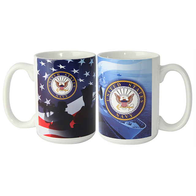 USN Navy Ceramic Coffee Mug