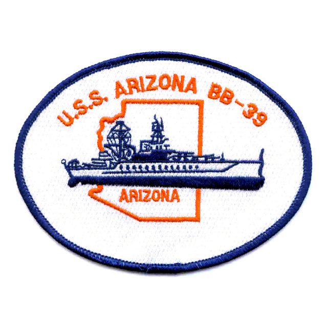 USS Arizona BB-39 Ship Patch