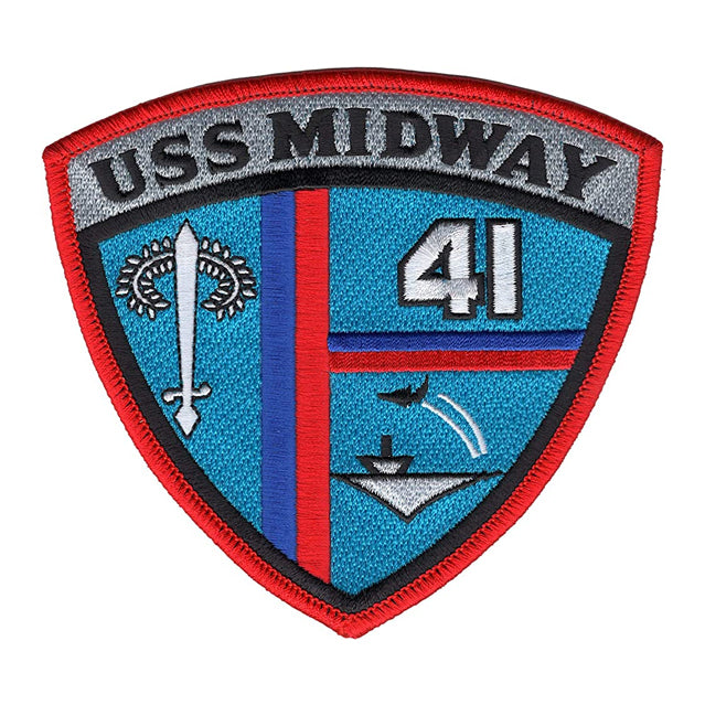 USS Midway Ship CV-41 Ship Patch