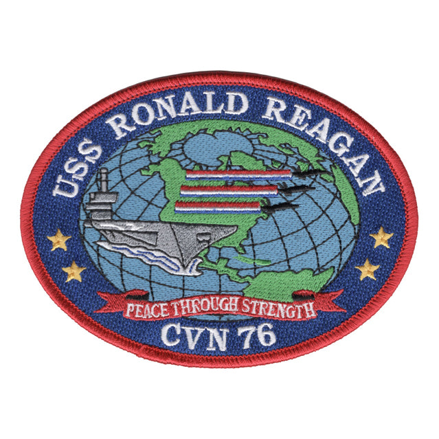 USS Ronald Reagan CVN-76 Aircraft Carrier Ship Patch